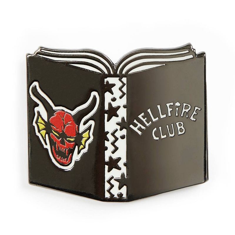 slide 3 of 3, Random House Hell Fire Club Enamel Pin, 1 ct