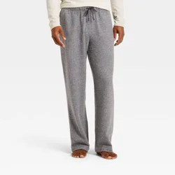Men's Textured Knit Lounge Pants - Goodfellow & Co™ Gray XXL