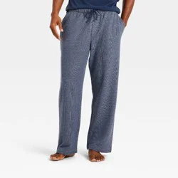 Men's Textured Knit Lounge Pants - Goodfellow & Co™ Blue XXL