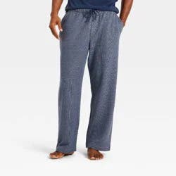 Men's Textured Knit Lounge Pants - Goodfellow & Co™ Blue XXL