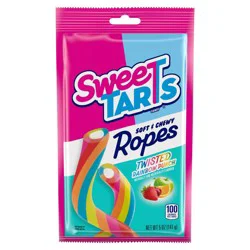 SweeTARTS Rope Twisted Rainbow Peg Candies - 5oz