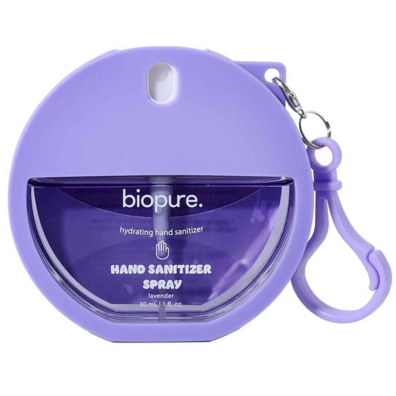 slide 1 of 5, BioPure Hydrating Hand Sanitizer Spray - Lavender - 30ml, 30 ml