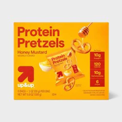 Gluten-Free Honey Mustard Protein Pretzels - 5.9oz/6pk - up&up™