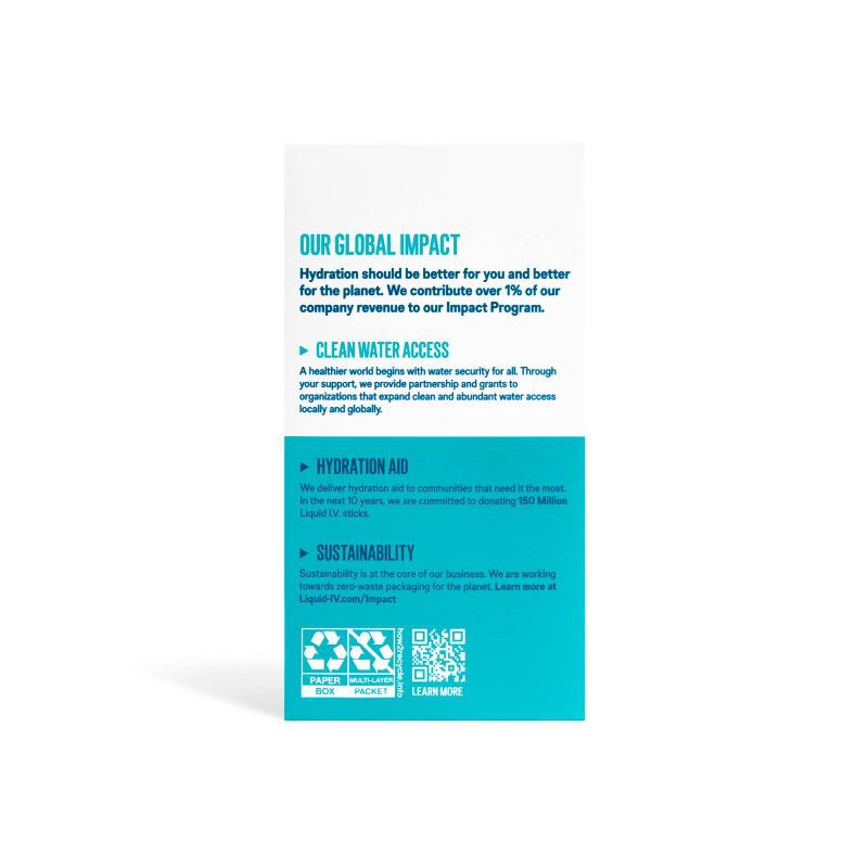 slide 4 of 4, Liquid I.V. Sugar-Free Hydration Multiplier Vegan Powder Electrolyte Supplements - Strawberry Watermelon - 4.58oz/10ct, 4.58 oz, 10 ct