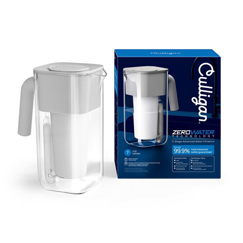 slide 2 of 11, Culligan with ZeroWater Technology 7 Cup Pitcher, 1 ct