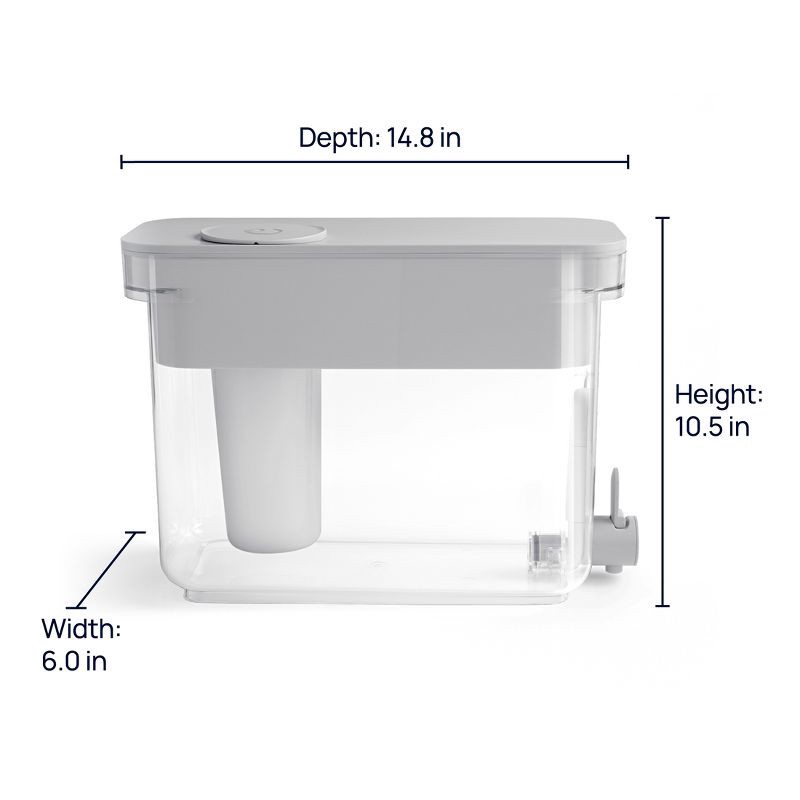 slide 10 of 10, Culligan with ZeroWater Technology 32 Cup Dispenser, 1 ct