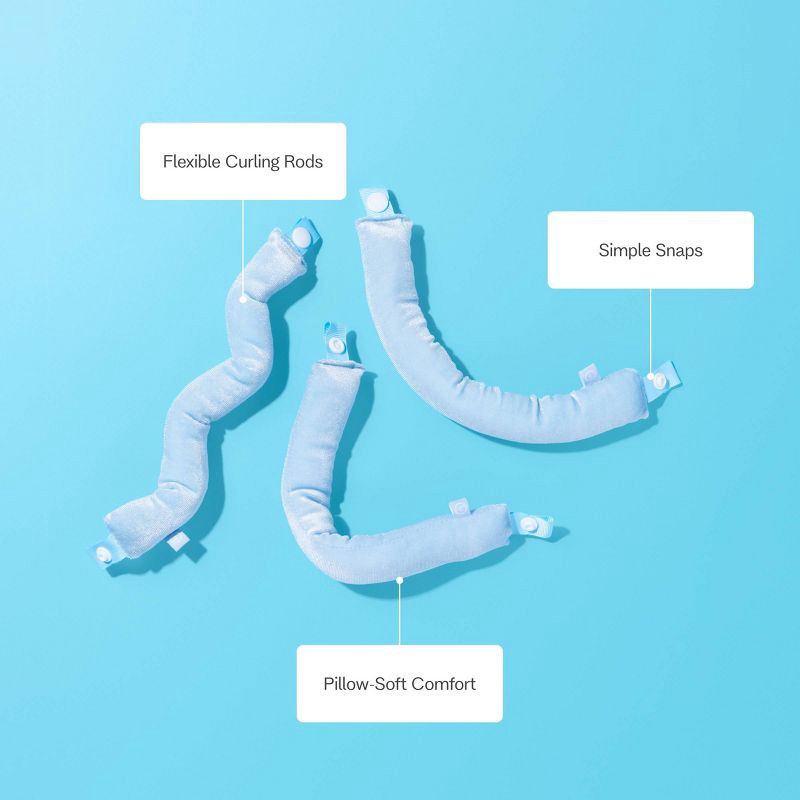 slide 5 of 9, Gimme Beauty Chill Curl Heatless Flex Rods for Volume and Bounce - Medium Hair - 6ct, 6 ct