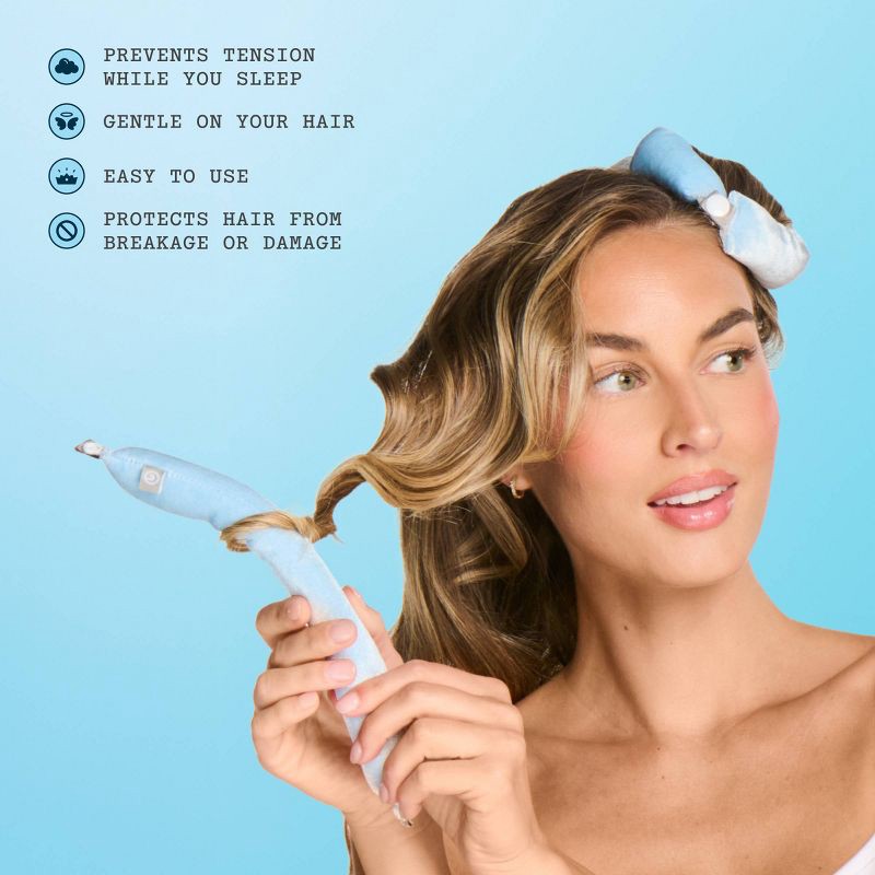 slide 6 of 9, Gimme Beauty Chill Curl Heatless Flex Rods for Volume and Bounce - Medium Hair - 6ct, 6 ct