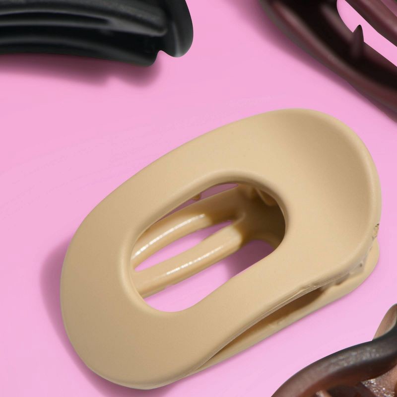 slide 5 of 7, Gimme Beauty Lay Flat Claw Clip Set - Fine Mini - 8ct, 8 ct