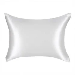 Blissy King 600 Thread Count Silk Pillowcase Ivory White
