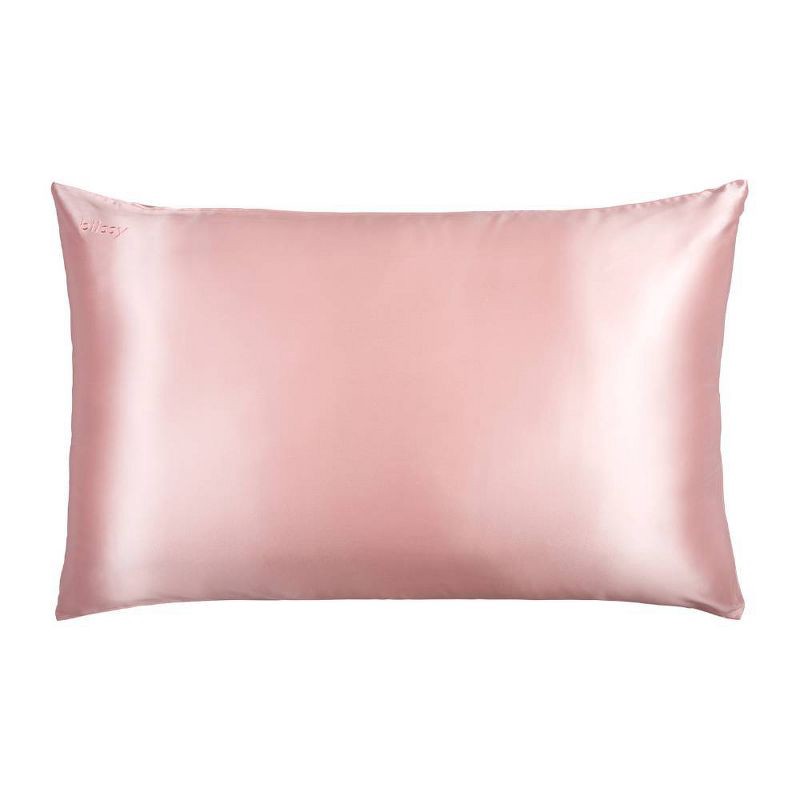 slide 1 of 10, Blissy Standard/Queen 600 Thread Count Silk Pillowcase Blush Pink, 1 ct