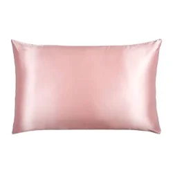 Blissy Standard/Queen 600 Thread Count Silk Pillowcase Blush Pink