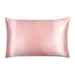 Blissy Standard/Queen 600 Thread Count Silk Pillowcase Blush Pink