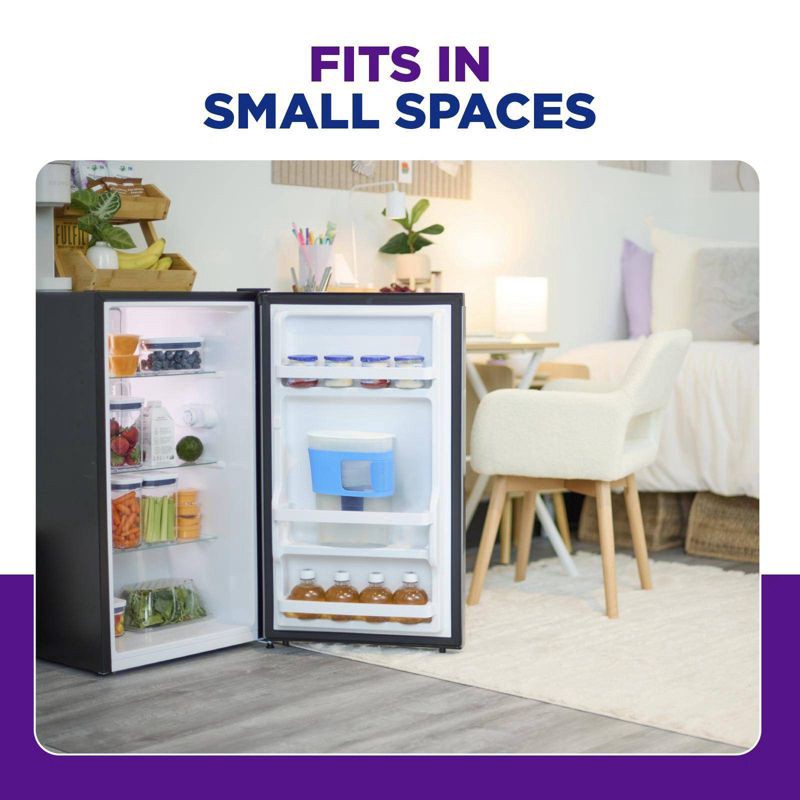 slide 4 of 10, PUR Water Filter 8 Cup Slim Design Compact Water Pitcher Dispenser with 1 Fast Water Filter Blue, 1 ct