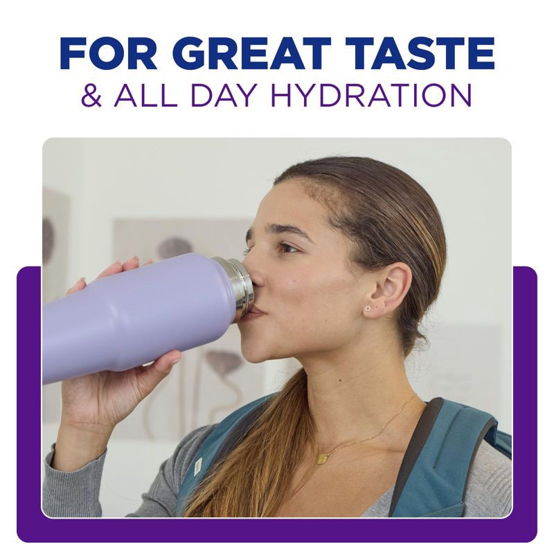 slide 4 of 11, PUR Water Filter 8 Cup Slim Design Compact Water Pitcher Dispenser with 1 Fast Water Filter Blue, 1 ct