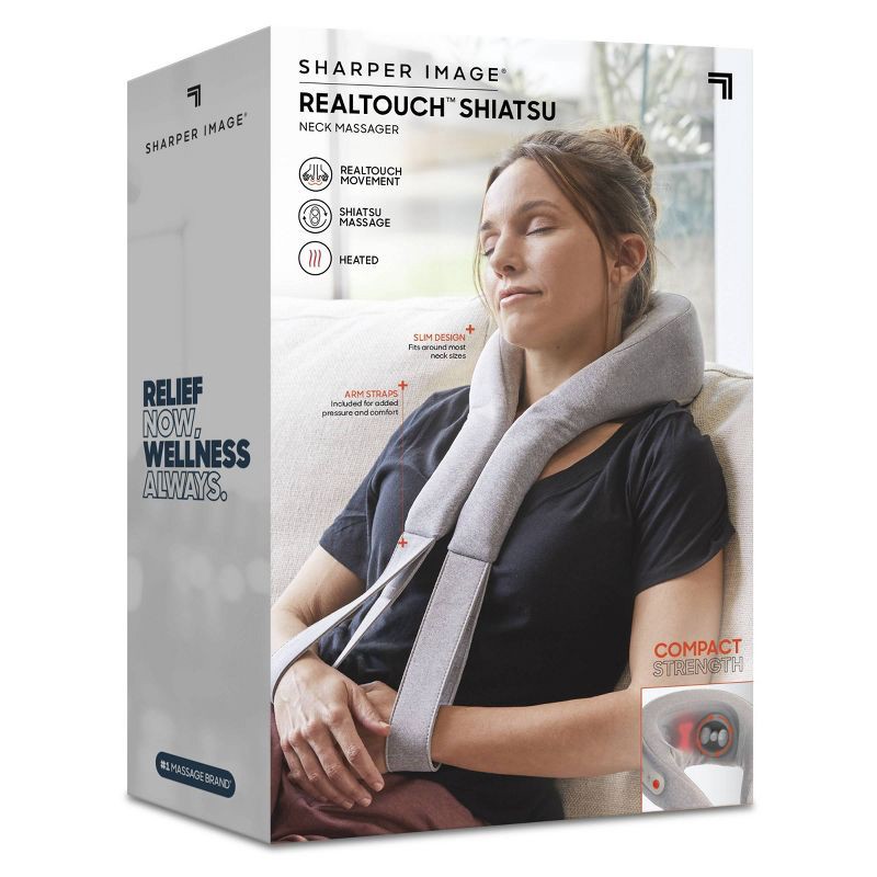 slide 6 of 7, Sharper Image Realtouch Shiatsu Neck Body Massager, 1 ct