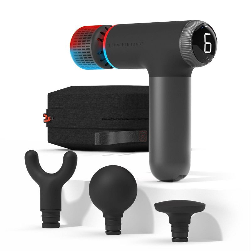 slide 1 of 9, Sharper Image PowerBoost Pro Plus Hot and Cold Compact Body Massager, 1 ct