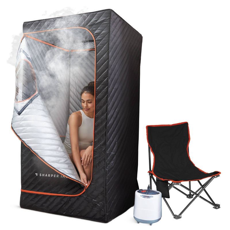 slide 1 of 11, Sharper Image Steam Sauna Portable Body Massager, 1 ct
