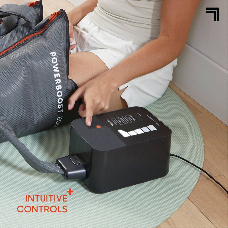 slide 5 of 11, Sharper Image Powerboost Boots Air Compression Fits 25"-31" Inseam, 1 ct