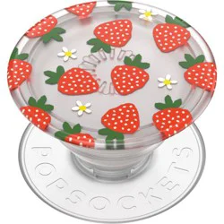PopSockets PopTop Cell Phone Grip & Stand - Translucent Berries and Cream