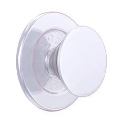PopSockets Magnetic Phone Grip with MagSafe Magnetic Adapter Ring Included - Iridescent White
