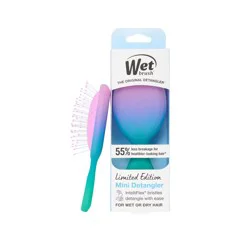 Wet Brush Electric Sky Mini Detangler Hair Brush - Purple Dawn