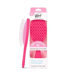 Wet Brush The Frizz-Free Hair Brush - Pink: For All Hair Types, Nylon Bristles