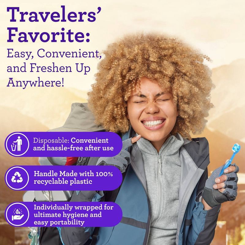 slide 6 of 8, GuruNanda Butter on Gums Pre-Pasted Toothbrushes - 5ct, 5 ct