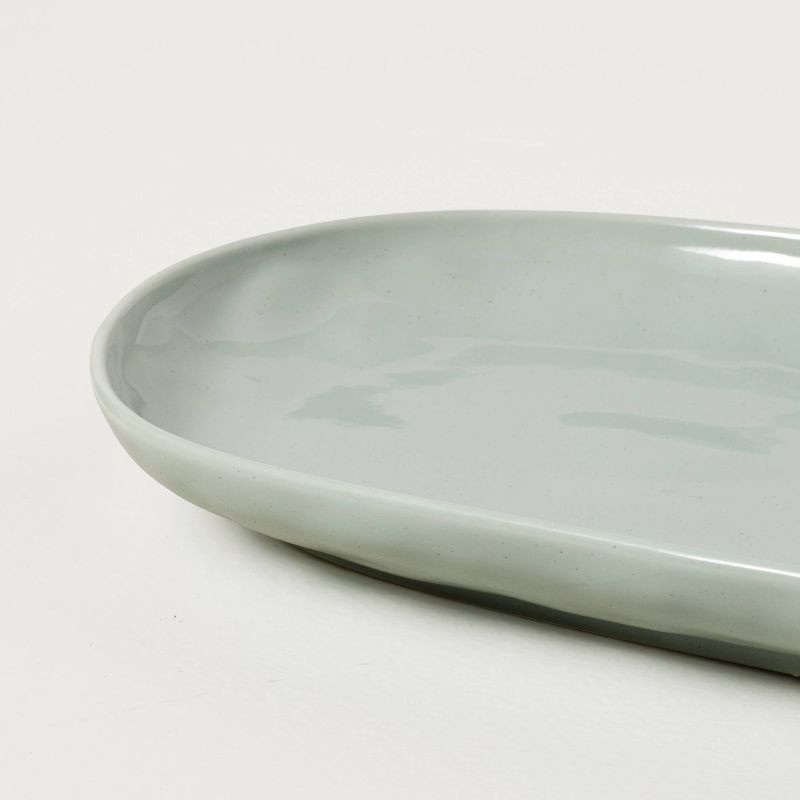 slide 3 of 3, Hearth & Hand with Magnolia Serve Plate Blue - Hearth & Hand™ with Magnolia, 1 ct