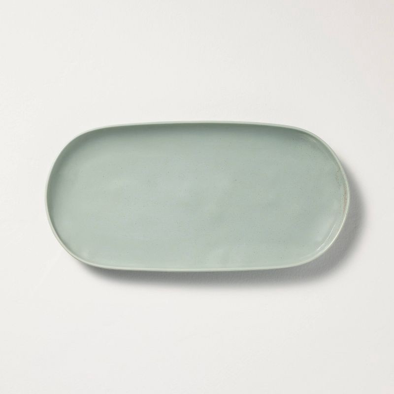 slide 1 of 3, Hearth & Hand with Magnolia Serve Plate Blue - Hearth & Hand™ with Magnolia, 1 ct