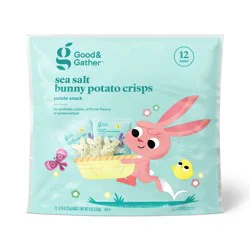 Easter Bunny Shaped Potato Snack - 9oz/12ct - Good & Gather™