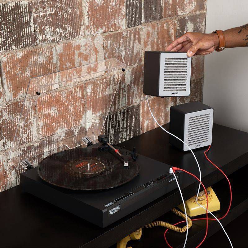 slide 12 of 12, Victrola WSQK Record Player, 1 ct