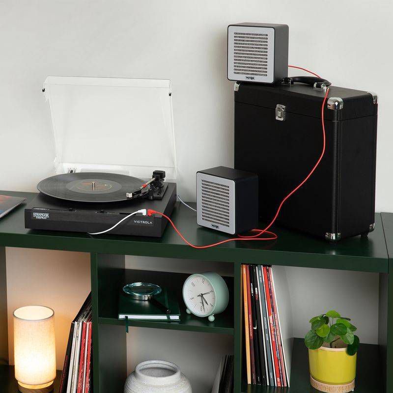 slide 5 of 12, Victrola WSQK Record Player, 1 ct