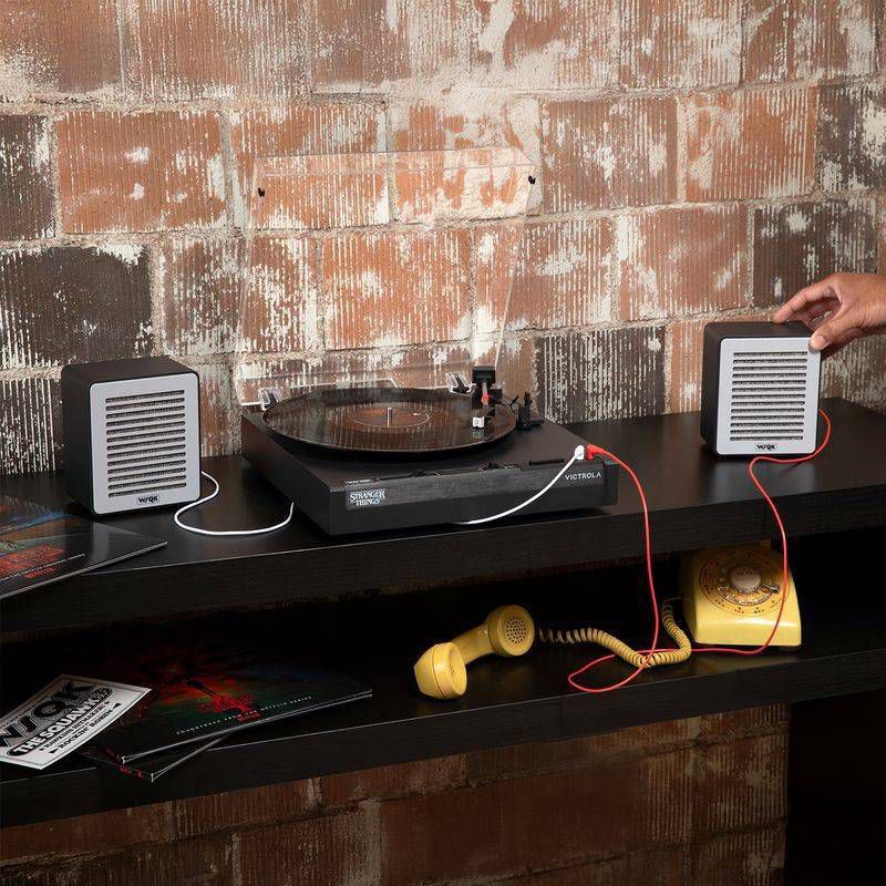 slide 8 of 12, Victrola WSQK Record Player, 1 ct