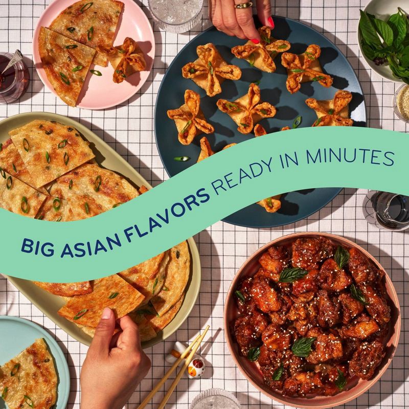 slide 4 of 6, Laoban Dumplings Frozen Scallion Vegan Pancakes - 21oz, 21 oz