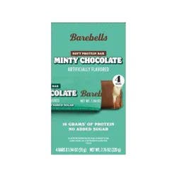 Barebells Soft Minty Chocolate Protein Bars - 7.76oz/4pk - 16gms Protein