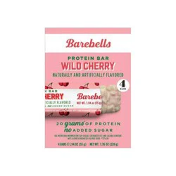 Barebells Wild Cherry Nutrition Bars - 7.76oz/4pk - 20gms Protein