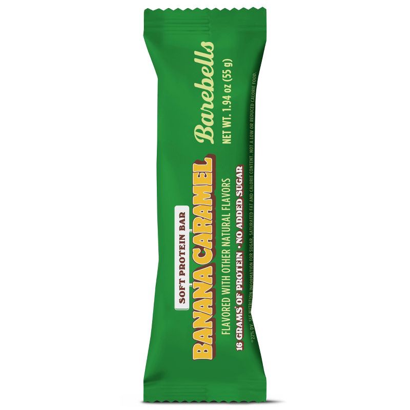 slide 2 of 2, Barebells Soft Banana Caramel Protein Bars - 7.76oz/4pk - 16gms Protein, 7.76 oz, 4 ct