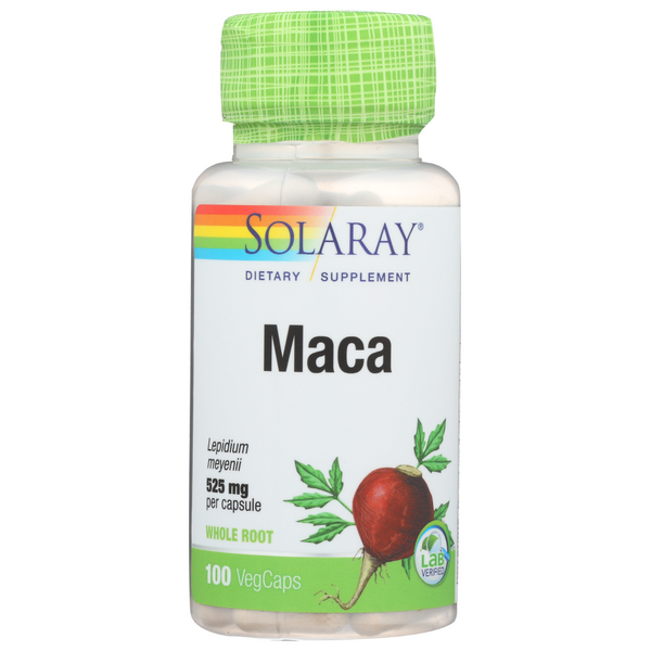 slide 1 of 1, Solaray Maca Root, 1 ct