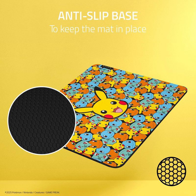 slide 4 of 7, Razer Gigantus V2 Pokemon Kanto Starters Edition Soft Gaming Mouse Mat, 1 ct
