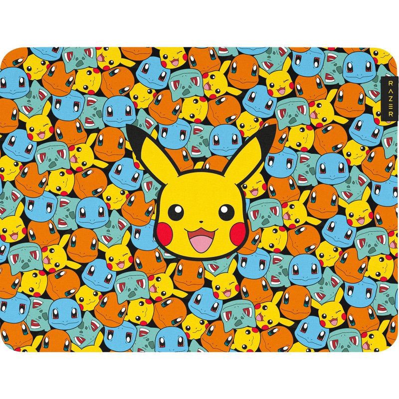 slide 1 of 7, Razer Gigantus V2 Pokemon Kanto Starters Edition Soft Gaming Mouse Mat, 1 ct