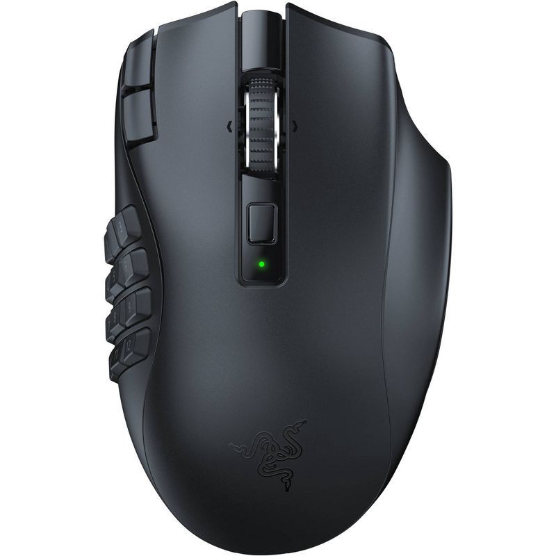 slide 1 of 6, Razer Naga V2 HyperSpeed Wireless MMO Gaming Mouse, 1 ct