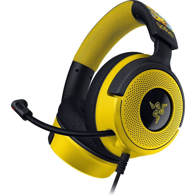 slide 1 of 9, Razer Kraken V4 X Wired Gaming Headset Pokemon Kanto Starters Edition, 1 ct