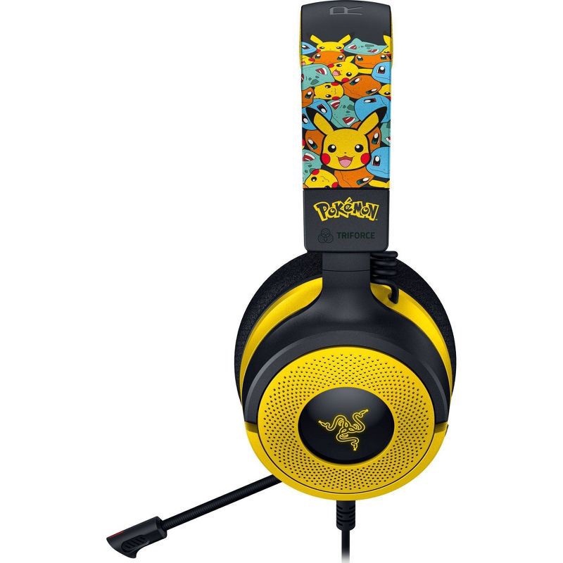 slide 8 of 9, Razer Kraken V4 X Wired Gaming Headset Pokemon Kanto Starters Edition, 1 ct