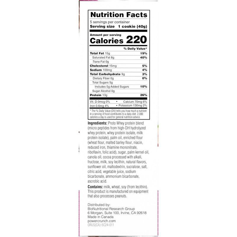 slide 6 of 6, Power Crunch Energy Chocolate Strawberry Protein Bar - 5ct, 5 ct