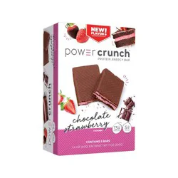 Power Crunch Energy Chocolate Strawberry Protein Bar - 5ct