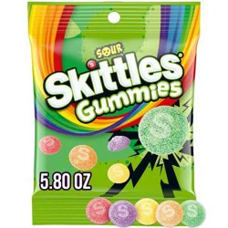 Skittles Sour Gummies Candy - 5.8oz