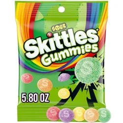 Skittles Sour Gummies Candy - 5.8oz