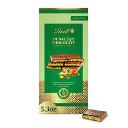 Lindt Dubai Style Chocolate Bar - 5.3oz