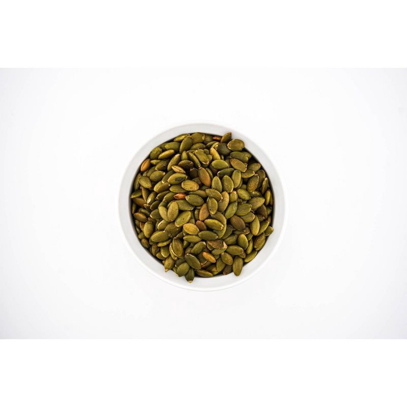 slide 5 of 6, DSD Merchandisers Roasted and Salted Pumpkin Seeds - 9oz Tub, 9 oz